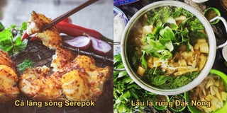 Cá lăng sông Sêrêpốk, lẩu lá rừng: Đặc sản của vùng Đắk Nông