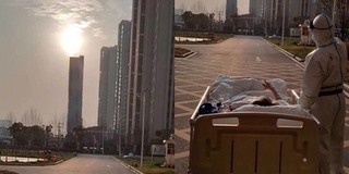 Xúc động hình ảnh bệnh nhân Corona và bác sĩ cùng ngắm hoàng hôn
