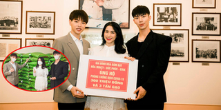 Hòa Minzy - Đức Phúc - Erik tặng 300 triệu, 3 tấn gạo chống Covid-19