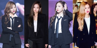 Sao nữ Kpop diện suit, Nancy - Jennie lần nữa được đặt lên so sánh