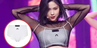 Độc lạ như stylist nhà JYP, lấy quần lót cắt thành croptop cho idol
