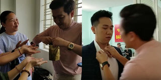 Trường Giang ân cần chăm sóc quan tâm đến Anh Đức và nhân viên