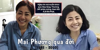 Người hâm mộ xót xa khi diễn viên Mai Phương qua đời ở tuổi 35