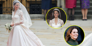 Sự thật về chiếc váy cưới Hoàng gia của Công nương Kate được tiết lộ