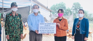 Hộ dân Quảng Trị ủng hộ chống Covid-19: Tặng gà vì "có gì cho nấy"