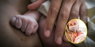 Người mẹ sinh nở trong hôn mê vì nhiễm Covid-19 lần đầu được bế con