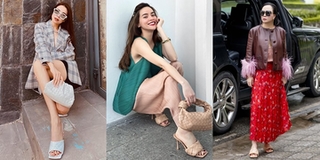 Phượng Chanel "đụng" mẫu dép hơn 30 triệu với Hà Hồ và sao Việt