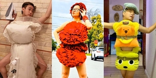 Trend lấy gối làm váy của Vbiz: Tiếp tục xuất hiện những "trùm cuối"