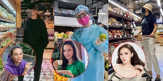Đi siêu thị giữa mùa dịch sao Việt nào lên đồ chất nhất?
