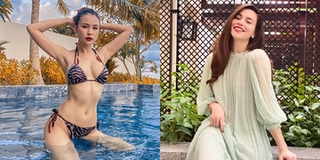 Sao Việt mặc gì hôm nay (27/5): Hà Hồ diện váy bầu, Sam diện bikini