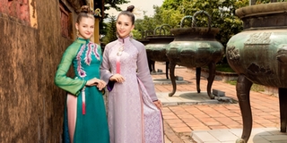 Hoa hậu Tiểu Vy check-in liền tay bối cảnh trong MV mới của Hoà Minzy