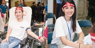 AQUA Việt Nam cùng Đỗ Mỹ Linh và Trần Tiểu Vy hiến máu vì cộng đồng