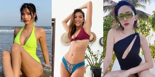 Mỹ nhân Việt diện bikini khoe thân hình quyến rũ chào hè