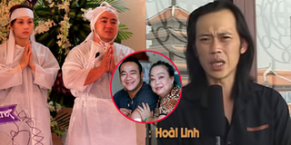 Hiếu Hiền khóc khi xem Hoài Linh dành lời tốt đẹp cho mẹ lúc qua đời