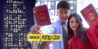 Cặp đôi nổi tiếng Trung Quốc yêu từ tiểu học đã kết hôn