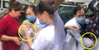 Sản phụ vỡ ối, tài xế taxi nhanh trí đưa tới CDC Hà Nội "cầu cứu"