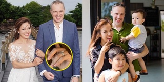 Nữ diễn viên "Mùi ngò gai" được chồng Tây cầu hôn bằng nhẫn kim cương