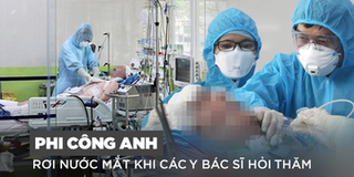 Khoảnh khắc phi công Anh rơi nước mắt khi y bác sĩ hỏi thăm