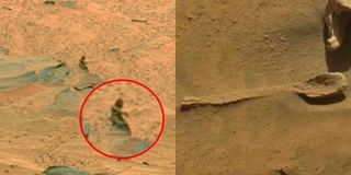 Loạt hình kỳ lạ khiến dân mạng tin rằng sao Hỏa có sự sống