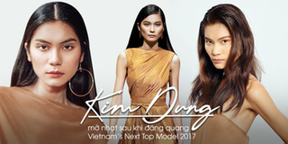 Kim Dung mờ nhạt sau đăng quang Vietnam's Next Top Model 2017