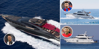 Messi, Beckham, Rooney, Nadal,... mê sưu tập du thuyền như thế nào?