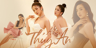 Á hậu Thúy An gợi cảm và kiêu kỳ trong bộ ảnh mừng sinh nhật tuổi 23