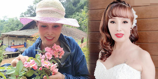 Cô dâu 62 tuổi xuất hiện sau cuộc đại phẫu trẻ hóa