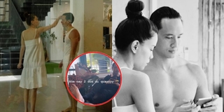 Hình ảnh Hà Hồ - Kim Lý cùng nhau quay MV trong thời gian thai kỳ