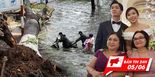 Bản tin 24h: Thêm vụ cây đổ ở trường học, cáp quang AAG đã sửa xong