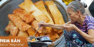 Cụ bà còng lưng khởi nghiệp - sương sương ngày 400 chiếc nem chua