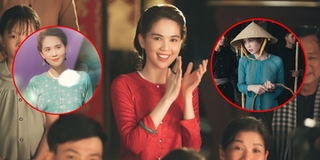 Cận cảnh 3 mẫu áo bà ba hô biến Ngọc Trinh thành tiểu thư đài các