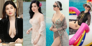Thời trang sao Việt tuần qua: "Hoa hậu 6 con" Oanh Yến khoe vòng 1