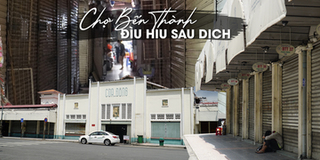 Chợ Bến Thành đìu hiu sau dịch Covid-19