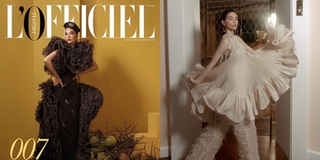 "Tình cũ" và "tình mới" Kim Lý cùng xuất hiện trên bìa tạp chí quốc tế