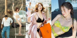 Ngọc Trinh đi du lịch với Vũ Khắc Tiệp là "auto" diện bikini