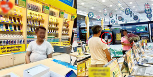 Chú công nhân thẳng tay chi cả nửa tháng lương mua điện thoại tặng vợ