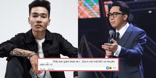 Wowy bênh vực khi Trấn Thành bị "chê" không hợp làm Host show Rap Việt