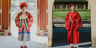 Giới trẻ Huế quan tâm cổ phục Việt với bối cảnh Kinh Thành Huế