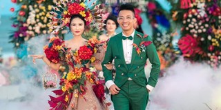 Kỷ niệm 8 năm cầu hôn, Minh Nhựa và vợ hai lần đầu thử thách catwalk
