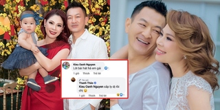 Thanh Thảo lên tiếng đính chính khi bị nghi ly hôn chồng Việt kiều