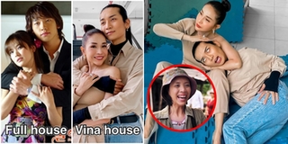 Khả Như - BB Trần "nhái" poster "Full House" làm Thu Trang hoang mang