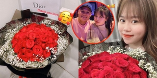Quang Hải tặng hàng hiệu mừng kỉ niệm 2 tháng yêu Huỳnh Anh