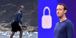 Mark Zuckerberg bị chế ảnh thành meme vì bôi kem chống nắng quá đà