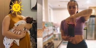 Hậu giảm 30kg thành công, Lê Phương tự tin khoe vòng eo săn chắc