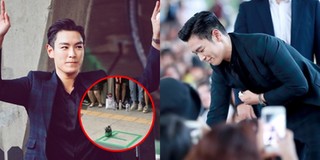 Nhìn lại 1 năm ngày T.O.P xuất ngũ, fan hả hê với pha lừa Kmedia
