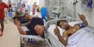 Tài xế chở người đàn ông bị rắn cắn vào viện lên tiếng