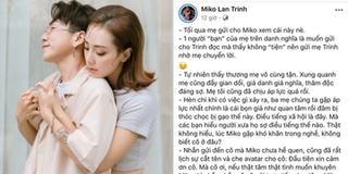 Miko Lan Trinh tức giận khi bị làm phiền chuyện yêu người chuyển giới