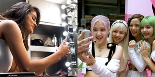 BLACKPINK và Selena Gomez gọi video call cho nhau trong hậu trường MV