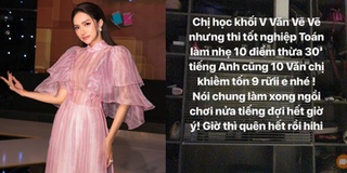 Hoa hậu Hương Giang khoe nhẹ bảng điểm tốt nghiệp khiến fan trầm trồ