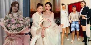 Sao Việt mặc gì hôm nay (29/8): Hà Hồ diện váy rộng vẫn lộ bầu 7 tháng